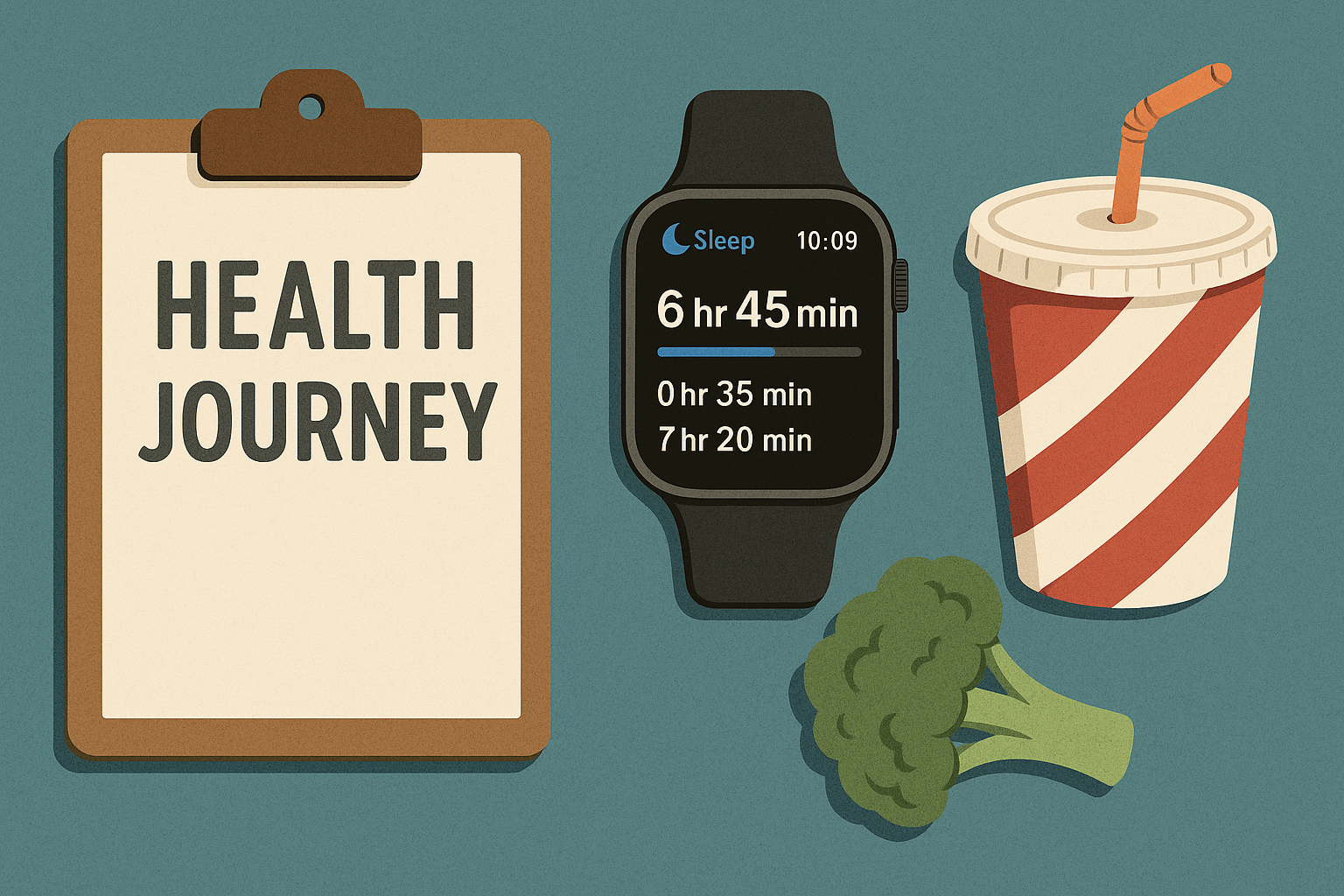 Gut Checks, Sleep Stats, and Soda Goodbyes: My Ongoing Health Journey