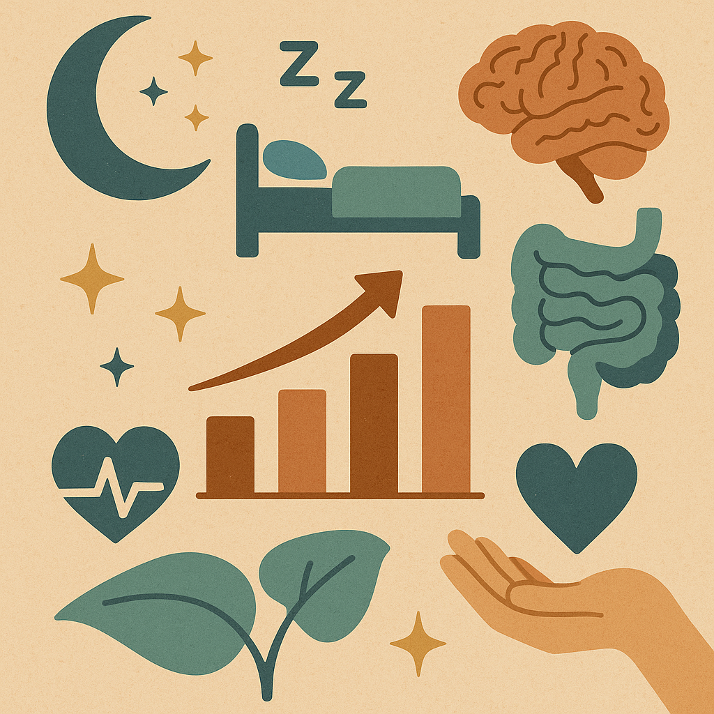 Building a Rich Life One Step at a Time: Sleep, Gut Health, and Growth